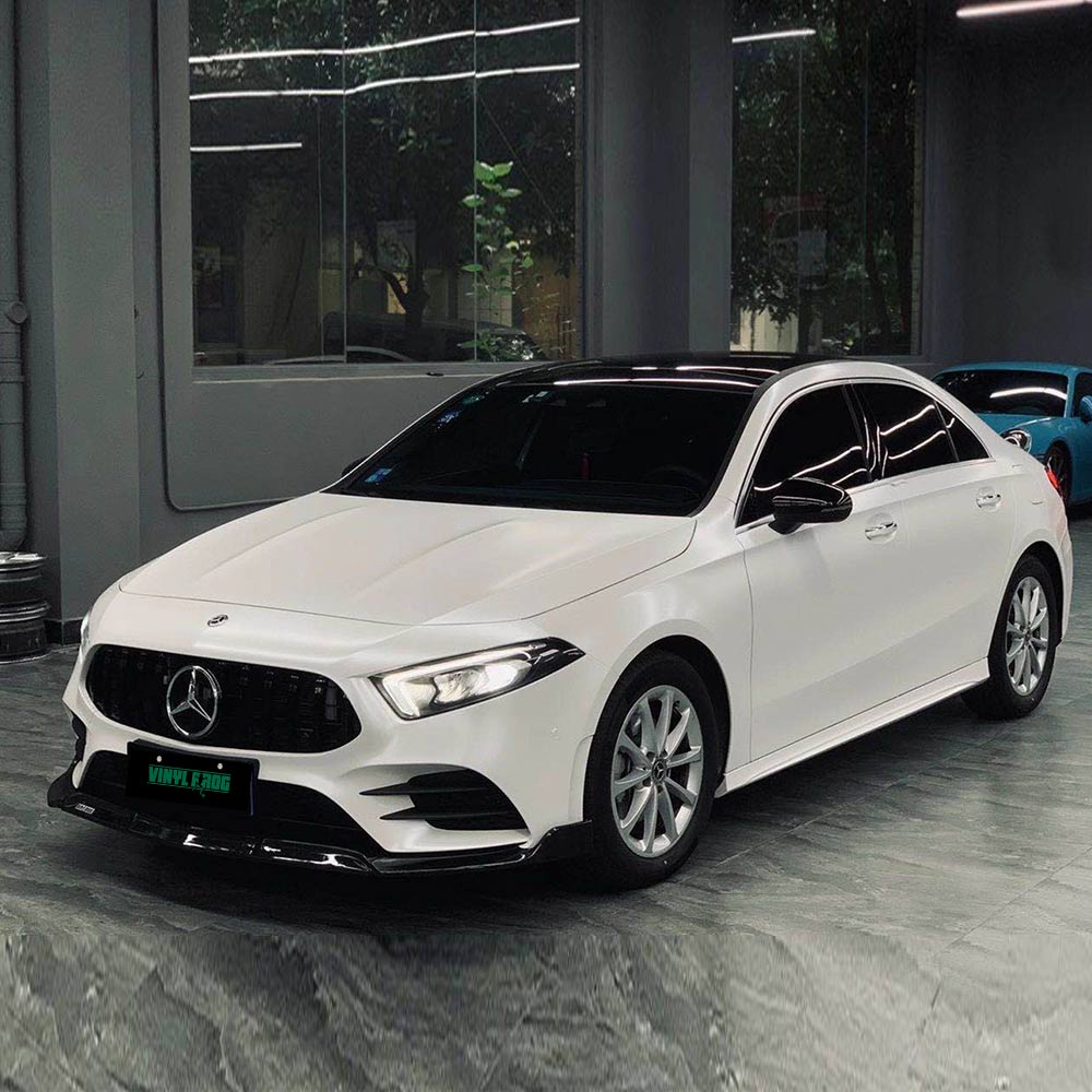 Matte Metallic Pearl White.