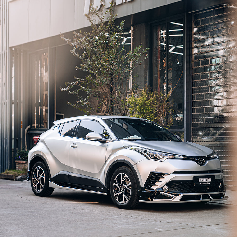 Matte Metallic Metal Silver.