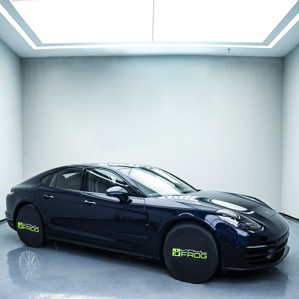 Vinylfrog Black Wheel Cover 4pcs