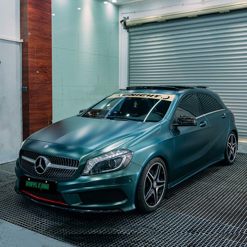 Matte Metallic Forest Green Vinyl Wrap