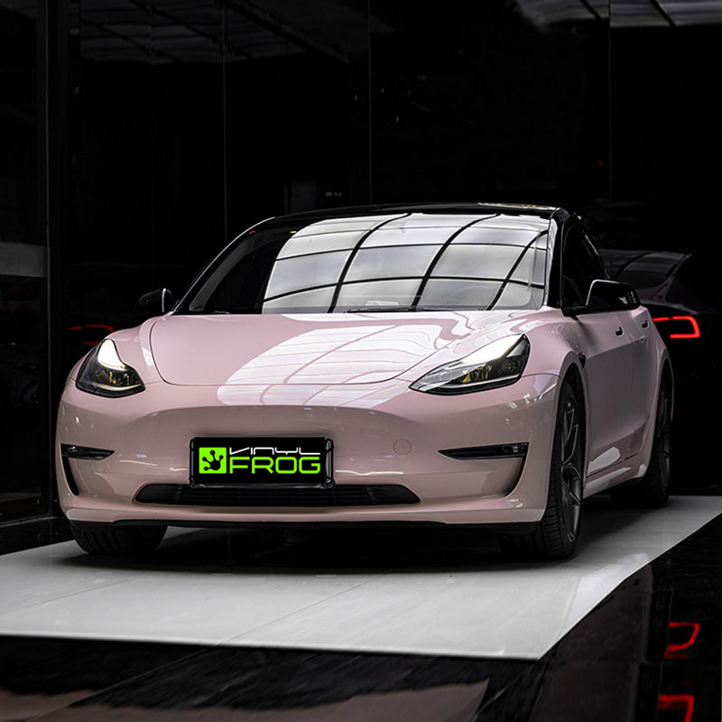 High Glossy Piggy Pink Vinyl Wrap