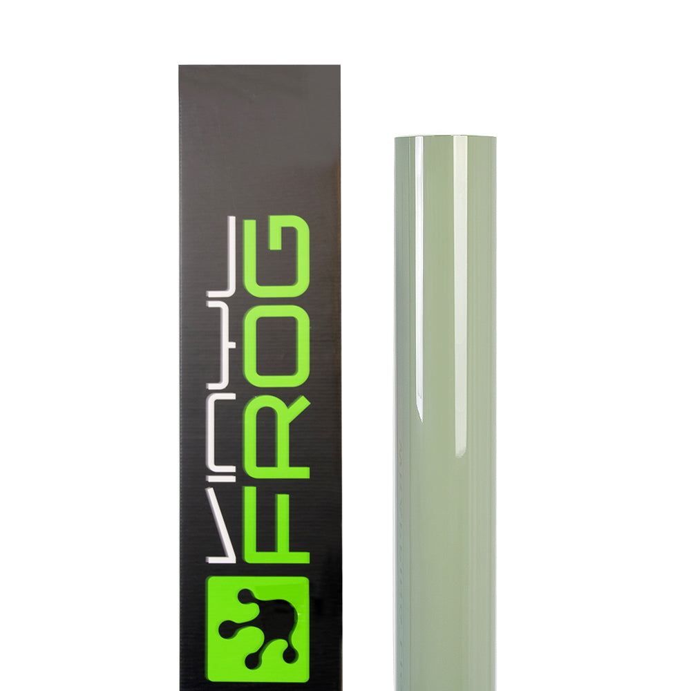 Super Glossy Khaki Gray/ Pistachio Green Vinyl Wrap