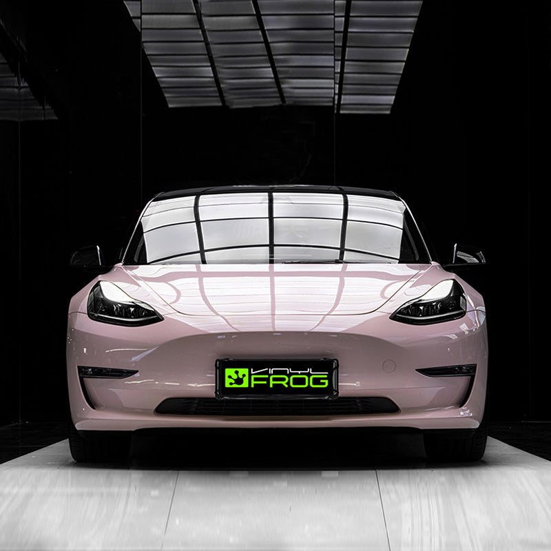 High Glossy Piggy Pink Vinyl Wrap