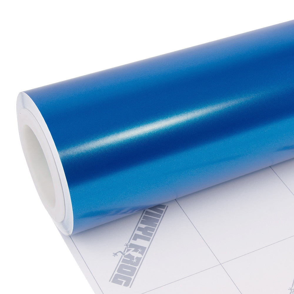 Matte Metallic Pearl Blue Vinyl Wrap