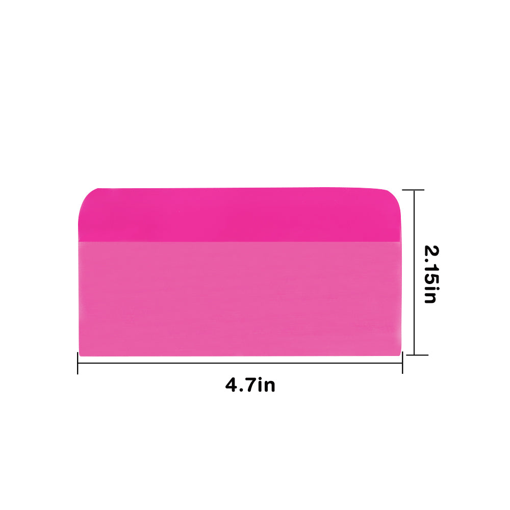 Pink PPF Squeegee for Car Vinyl Paint Film Installation