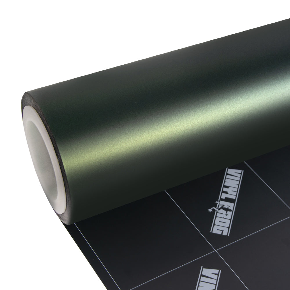 Metallic Kaitoke Green Vinyl Wrap