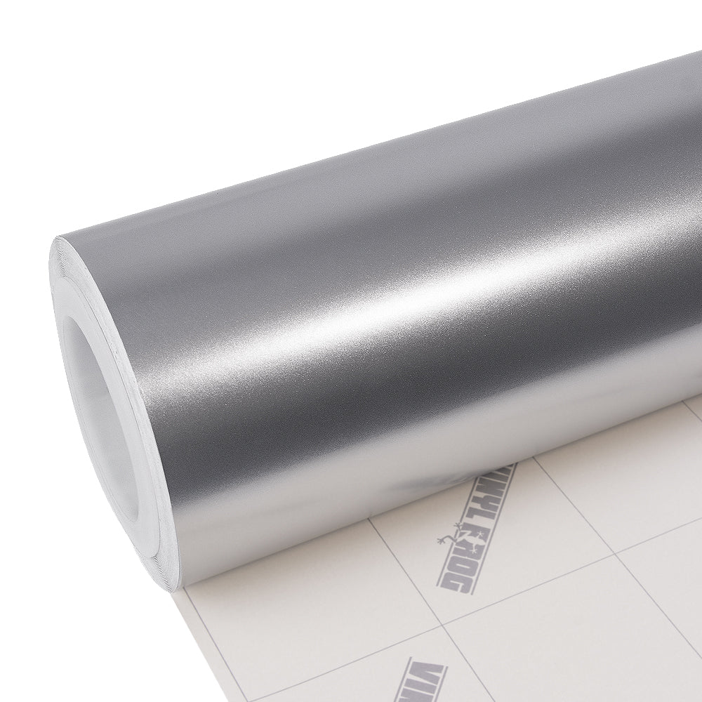 Matte Metallic Metal Silver.