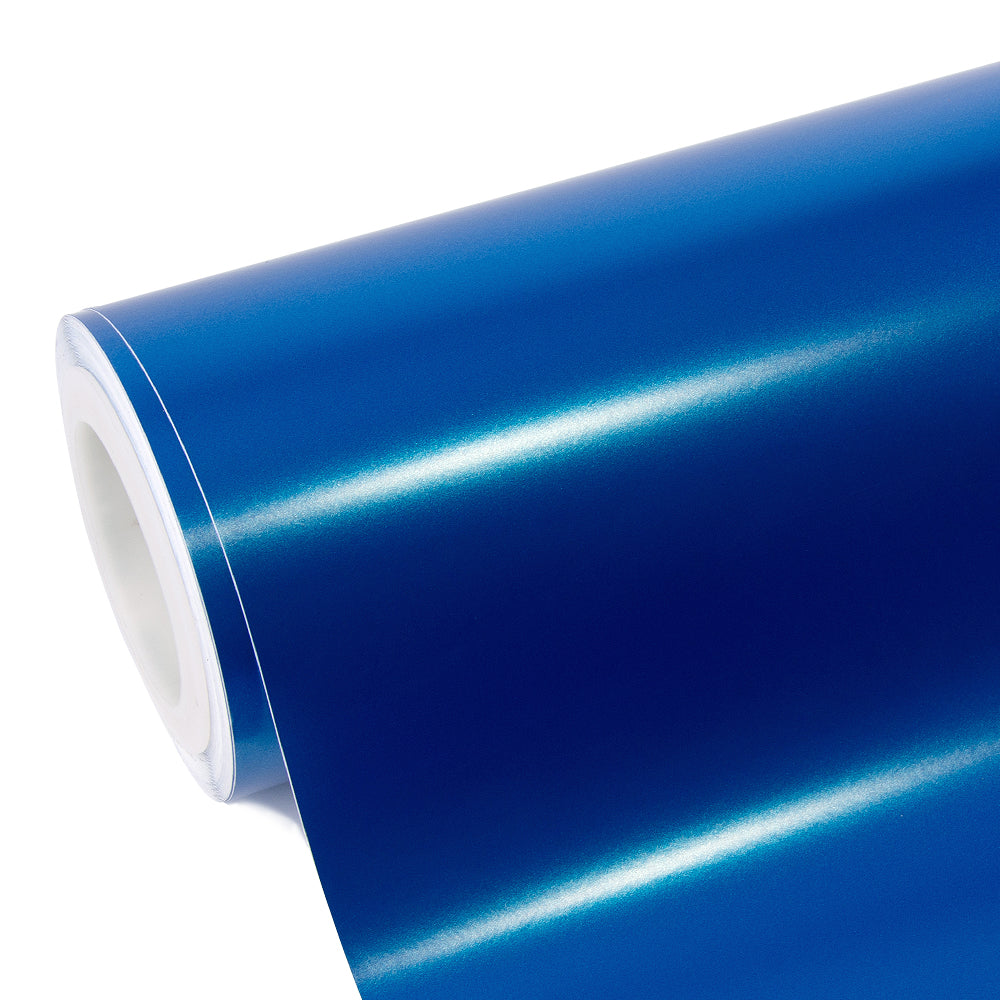 Matte Metallic Pearl Blue Vinyl Wrap