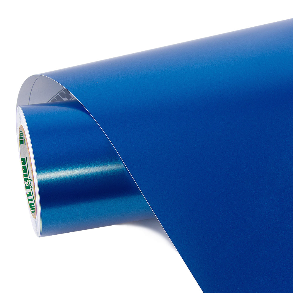 Matte Metallic Pearl Blue Vinyl Wrap