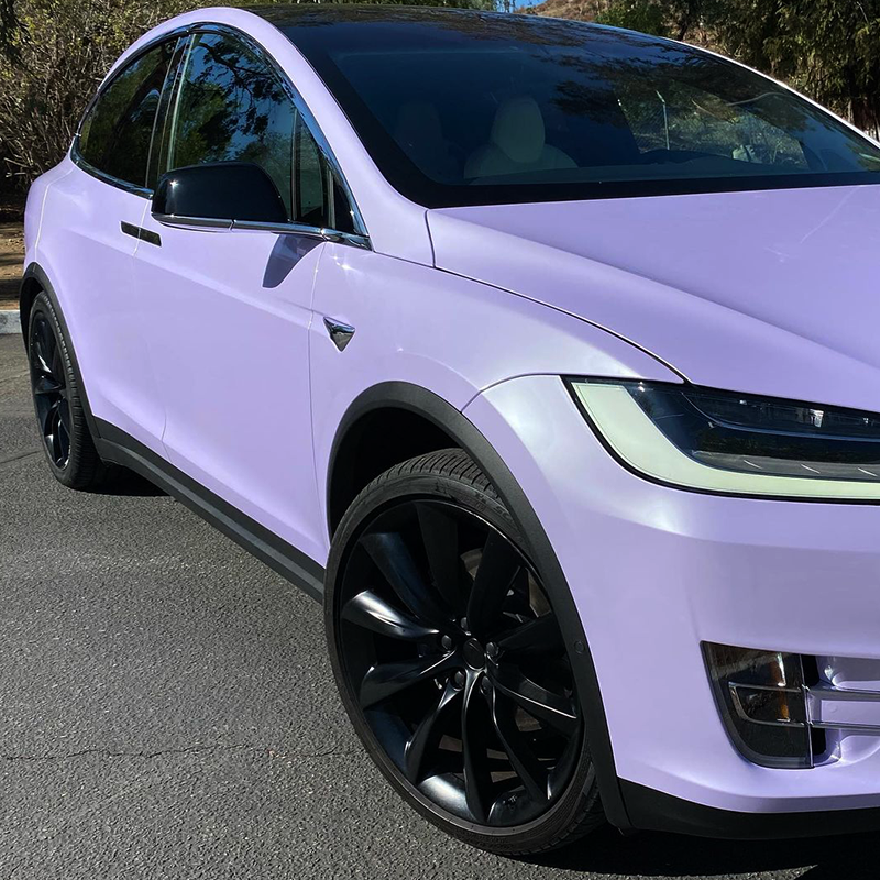 Super Glossy Periwinkle Purple Vinyl Wrap
