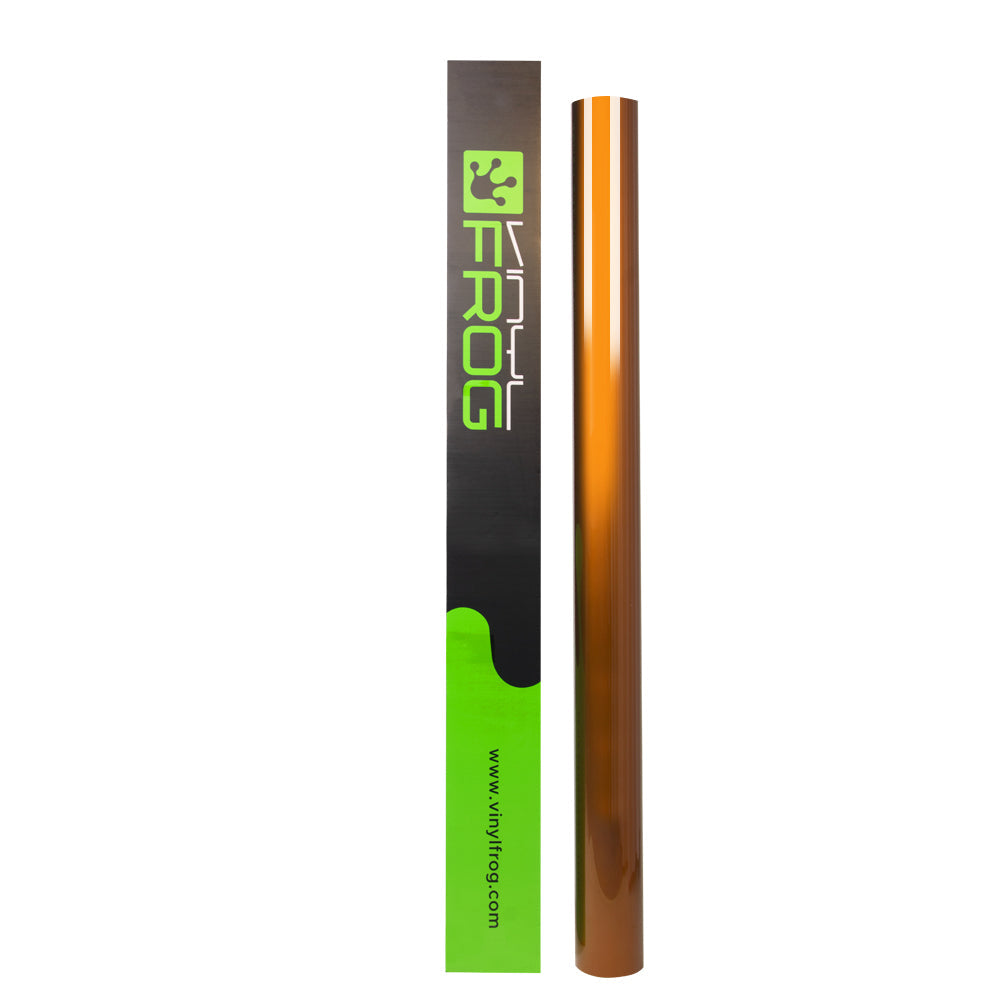 Glossy Metallic Copper Vinyl Wrap