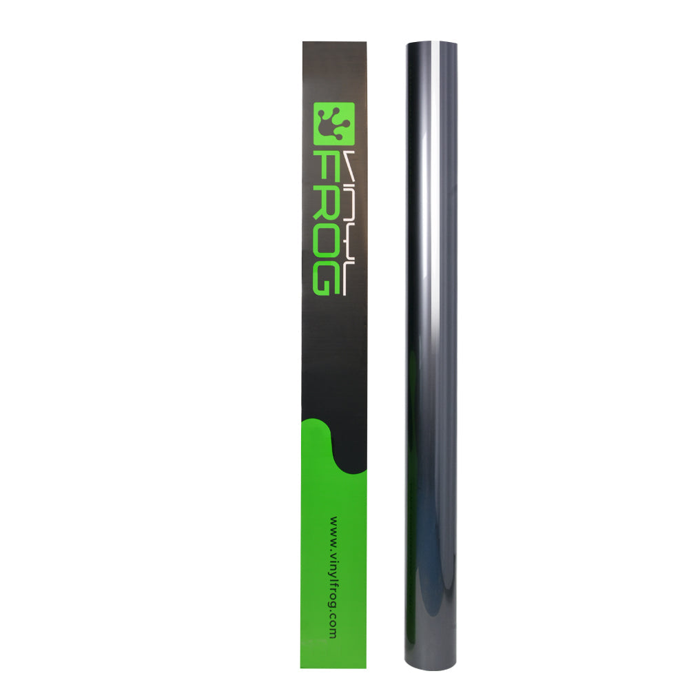 Glossy Metallic Stone Gray Vinyl Wrap