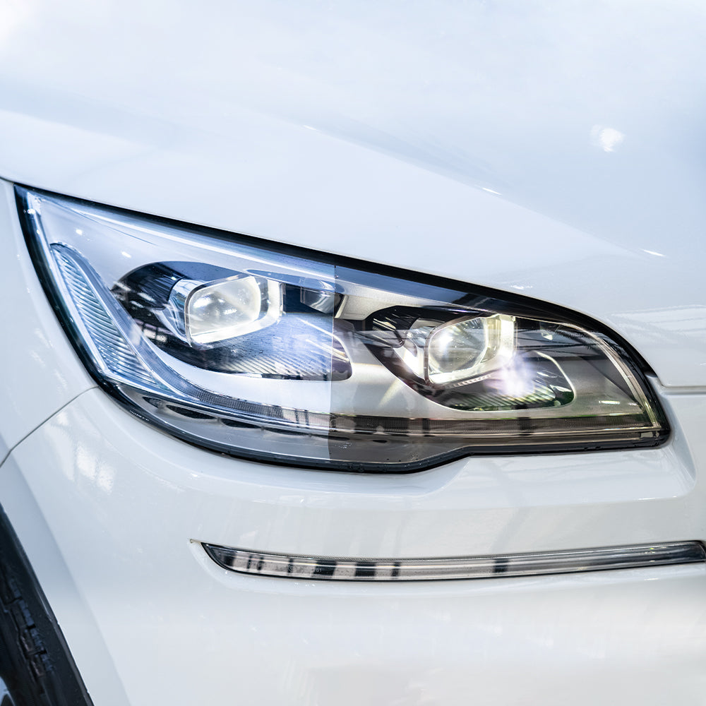 Light Black TPH Headlight Tint With Self Healing