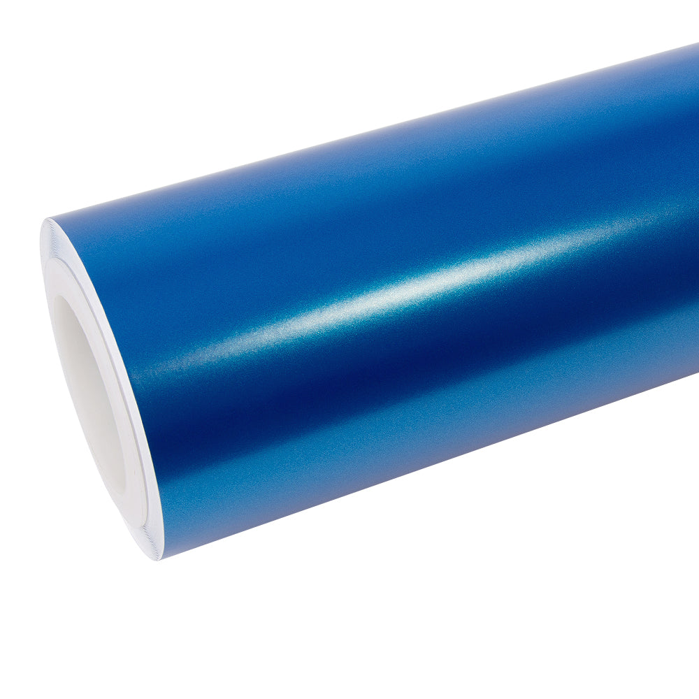 Matte Metallic Pearl Blue Vinyl Wrap