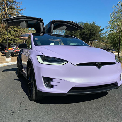 Super Glossy Periwinkle Purple Vinyl Wrap