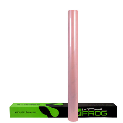 Super Glossy Taycan Pink Vinyl Wrap