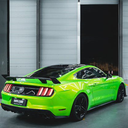 Candy Metallic Neon Green vinyl wrap.