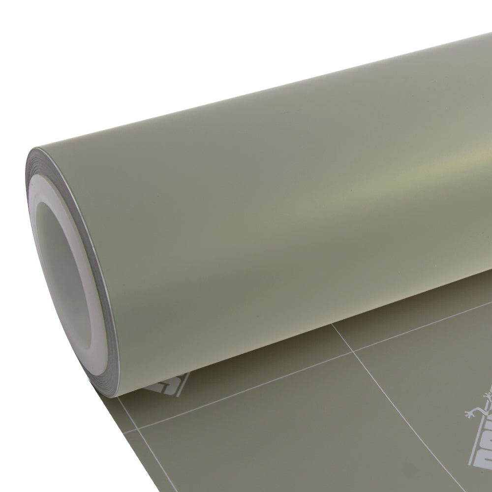 Satin Chrome Silk Khaki Green Vinyl Wrap