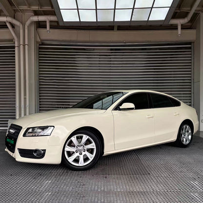 Super Glossy Ivory White Vinyl Wrap