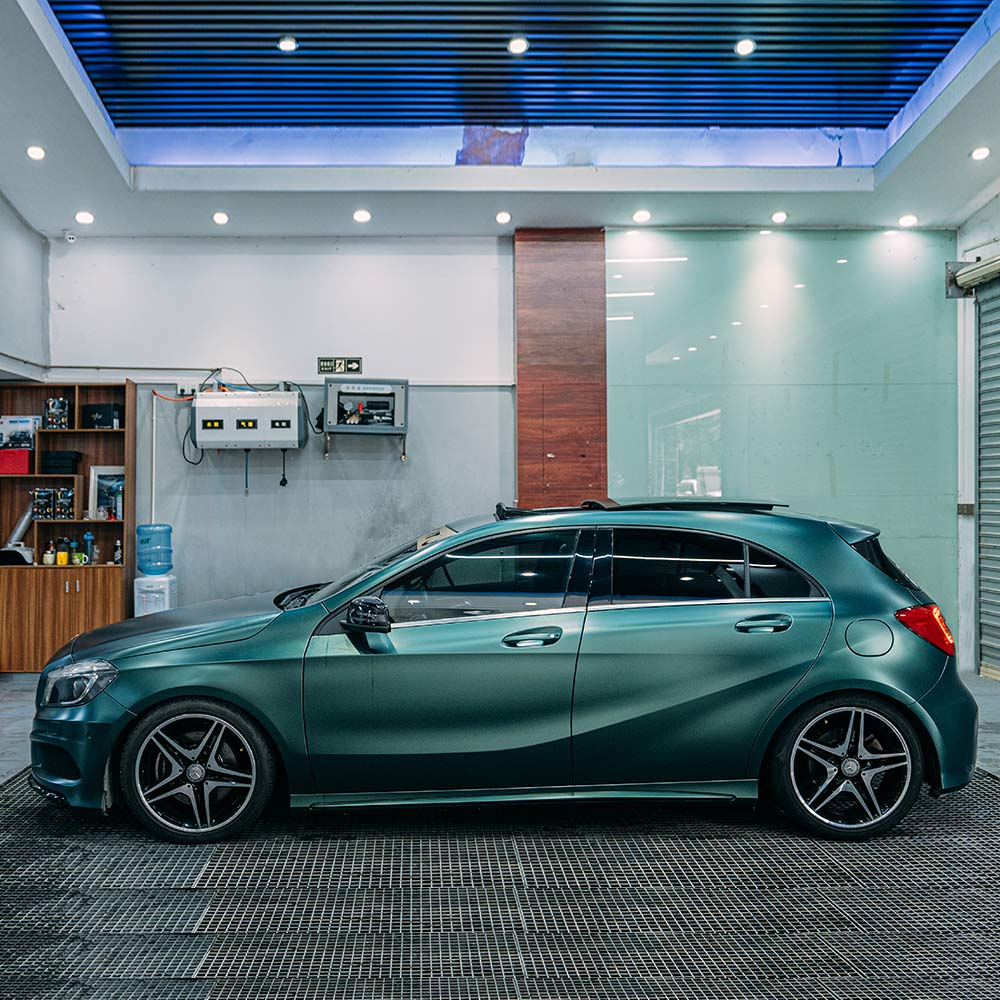 Matte Metallic Forest Green Vinyl Wrap