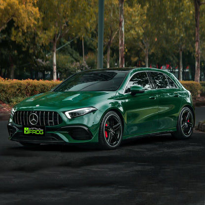 High Glossy Vintage Racing Green Vinyl Wrap