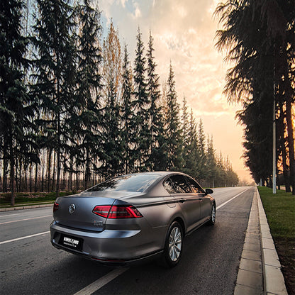 Matte Metallic Charcoal Grey.