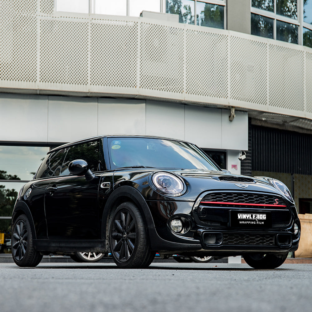 Glossy Metallic Metal Black.