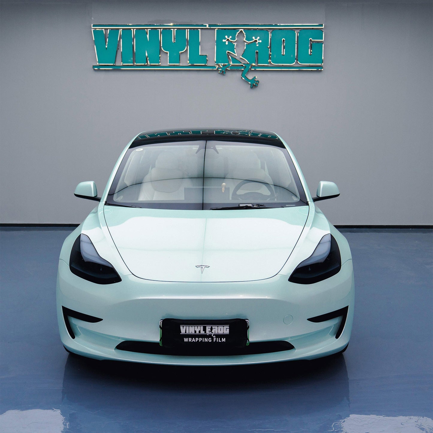High Glossy Jade Green Vinyl Wrap