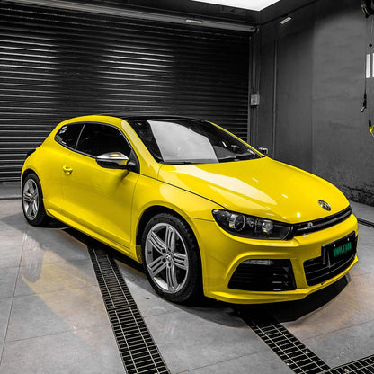 High Glossy Yellow Vinyl wrap