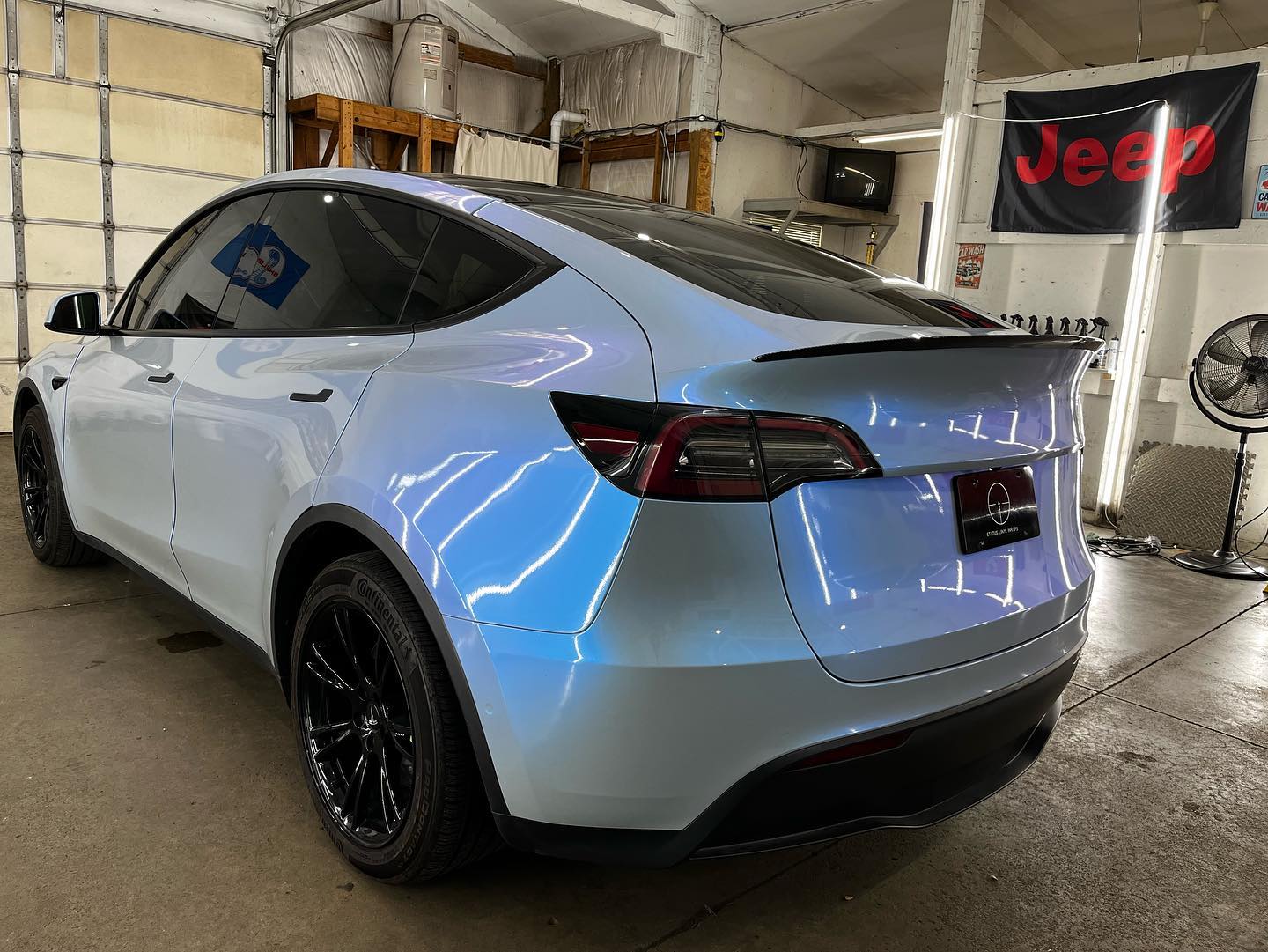 Candy Metallic Dark Gray Blue Vinyl Wrap