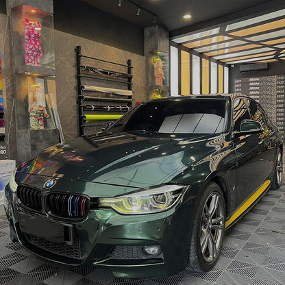 Glossy Metallic Gotland Green Vinyl Wrap