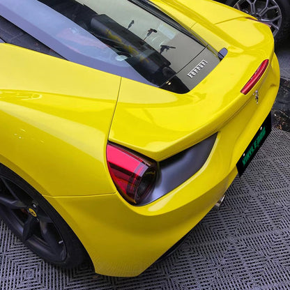 High Glossy Racing Yellow Vinyl Wrap