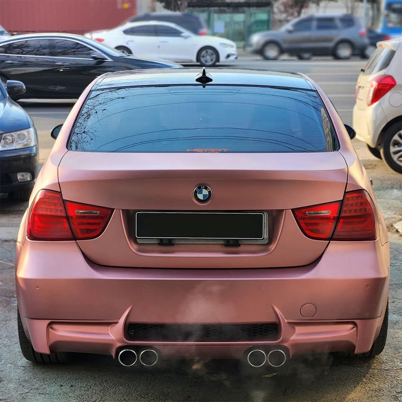 Satin Chrome Silk Rose Gold Vinyl Wrap