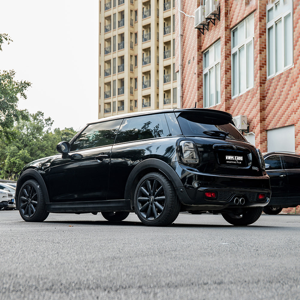 Glossy Metallic Metal Black.