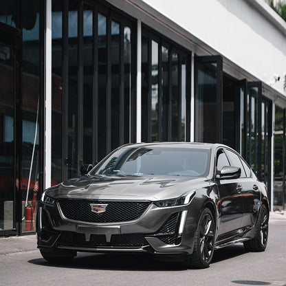 Glossy Metallic Dark Gray.