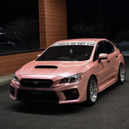 Super Glossy Taycan Pink Vinyl Wrap