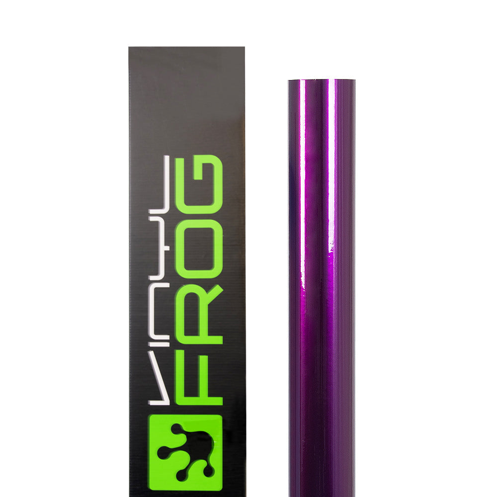 Glossy Metallic Grape Purple Vinyl Wrap