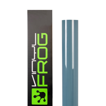 Super Glossy Air Force Blue Vinyl Frog