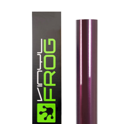 Glossy Metallic Wine Red Vinyl Wrap