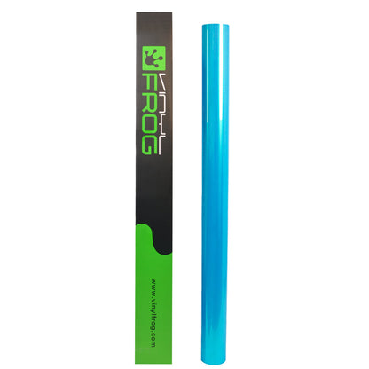 Candy Metallic Neon Light Blue Vinyl Wrap