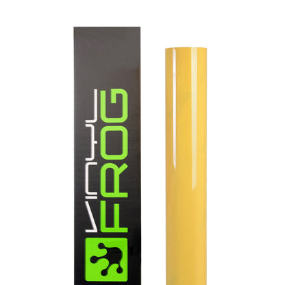 Super Glossy Cyber Yellow Vinyl Wrap