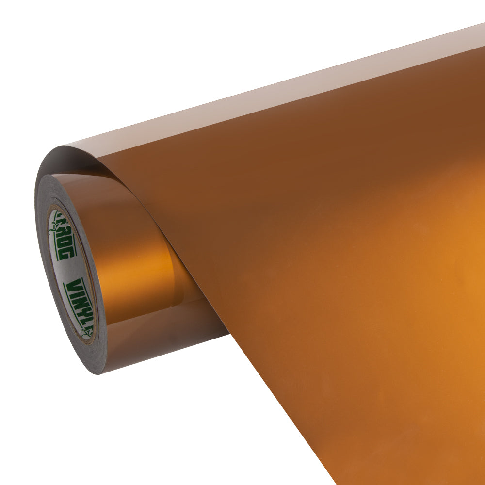 Glossy Metallic Copper Vinyl Wrap