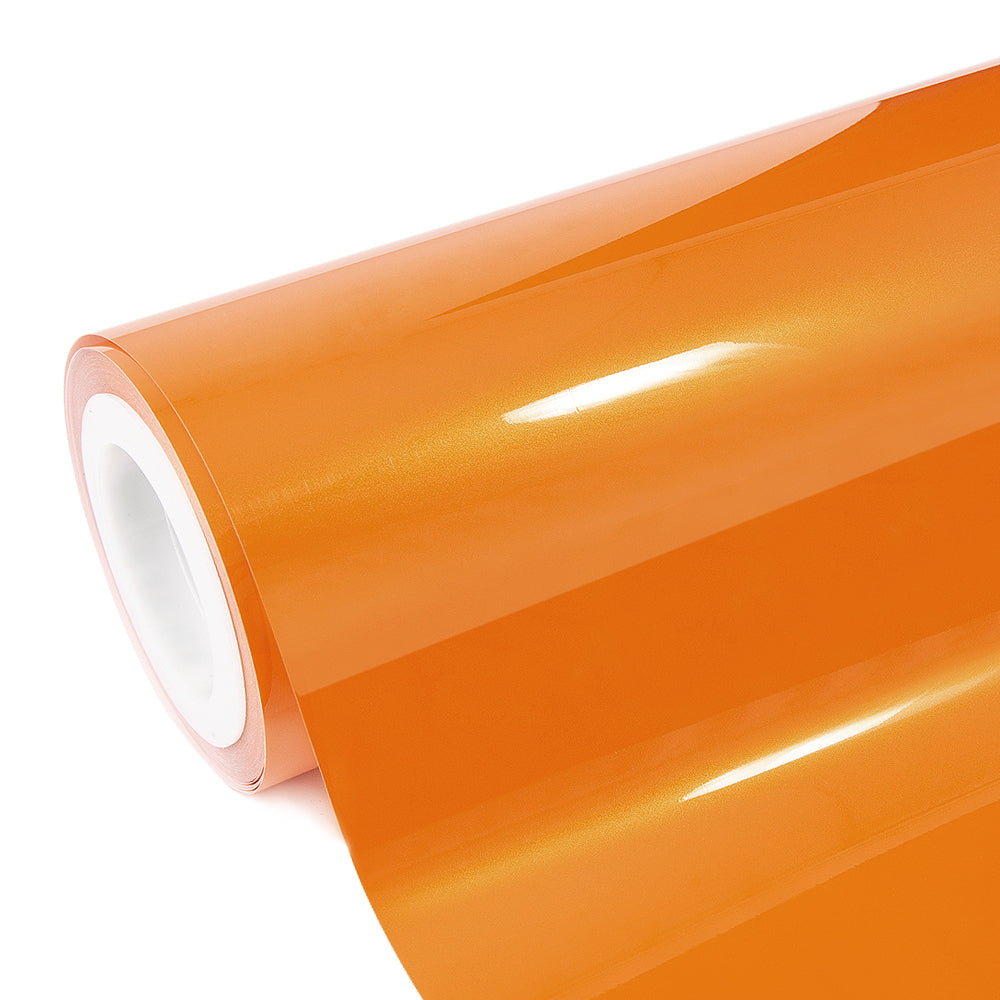 Candy Metallic Neon Orange Vinyl Wrap.