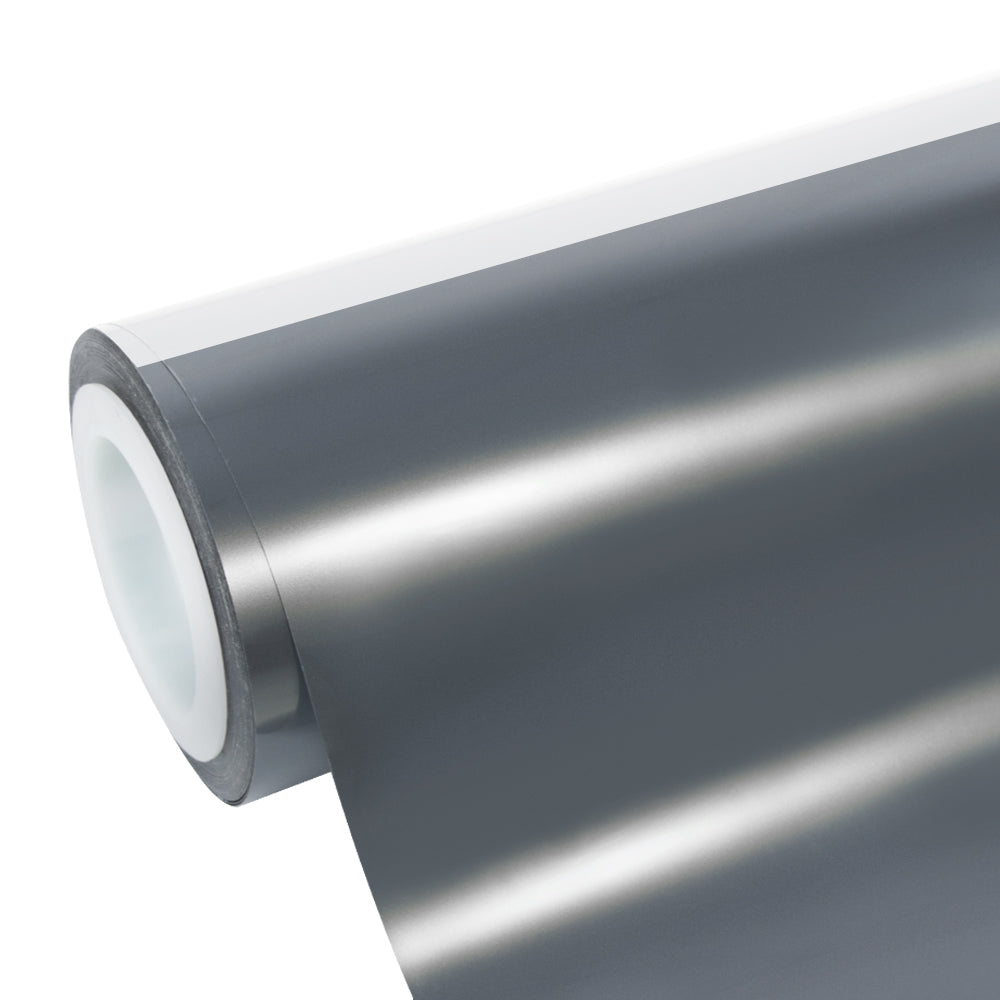 Glossy Metallic Cadet Gray Vinyl Wrap