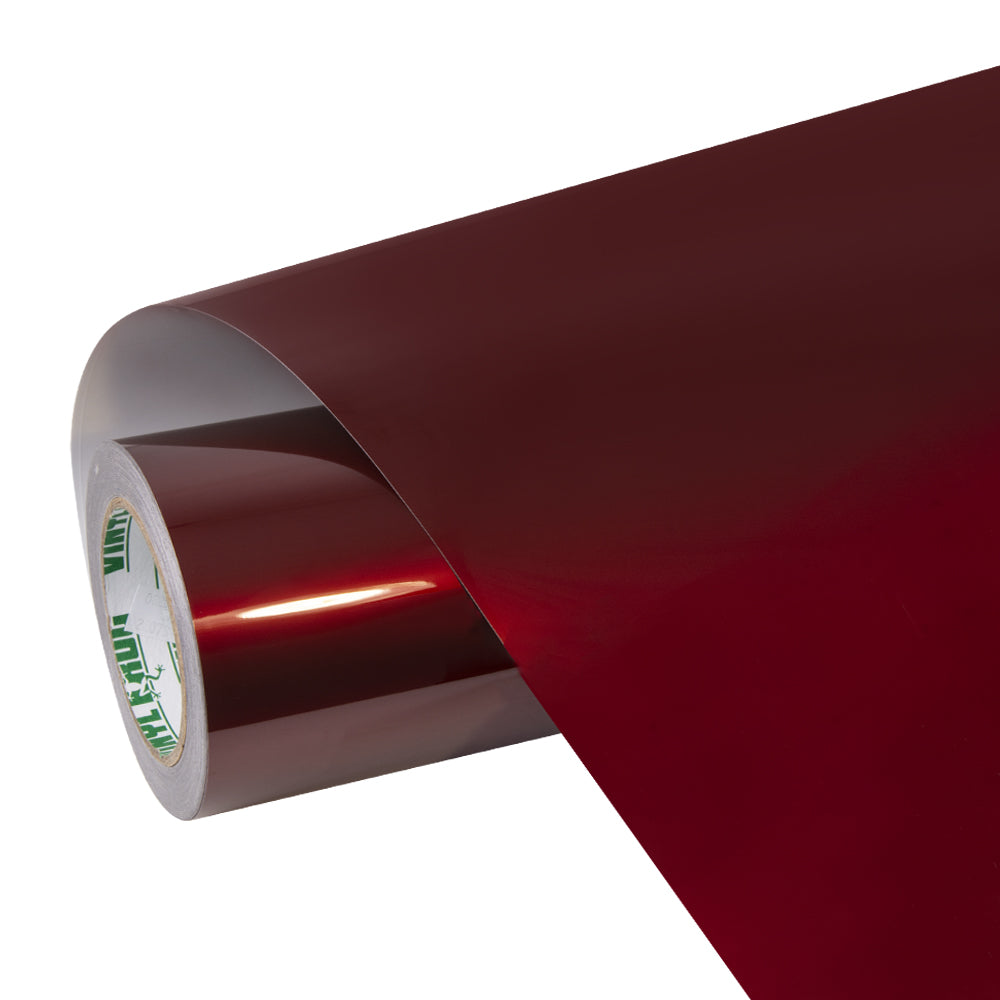 Glossy Metallic Rufous Red Vinyl Wrap