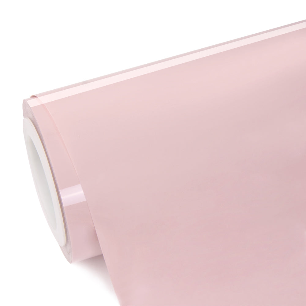 Super Glossy Pale Pink Vinyl Wrap