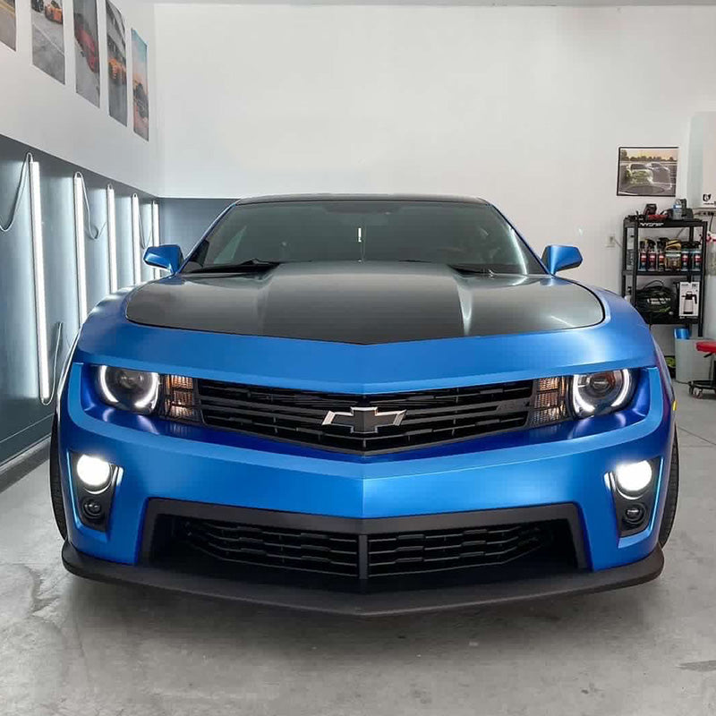 Matte Metallic Pearl Blue Vinyl Wrap