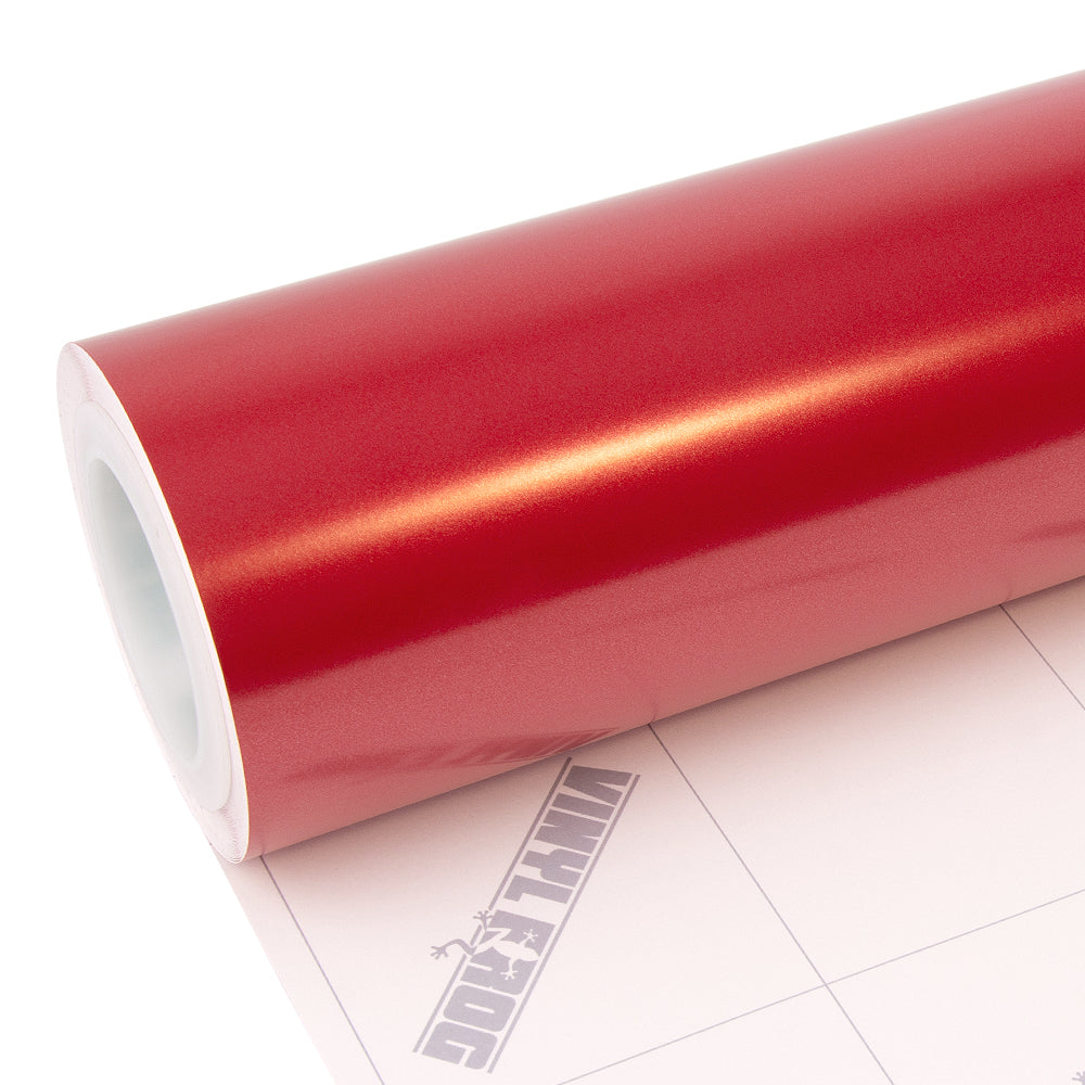 Matte Metallic Pearl Red Vinyl Wrap