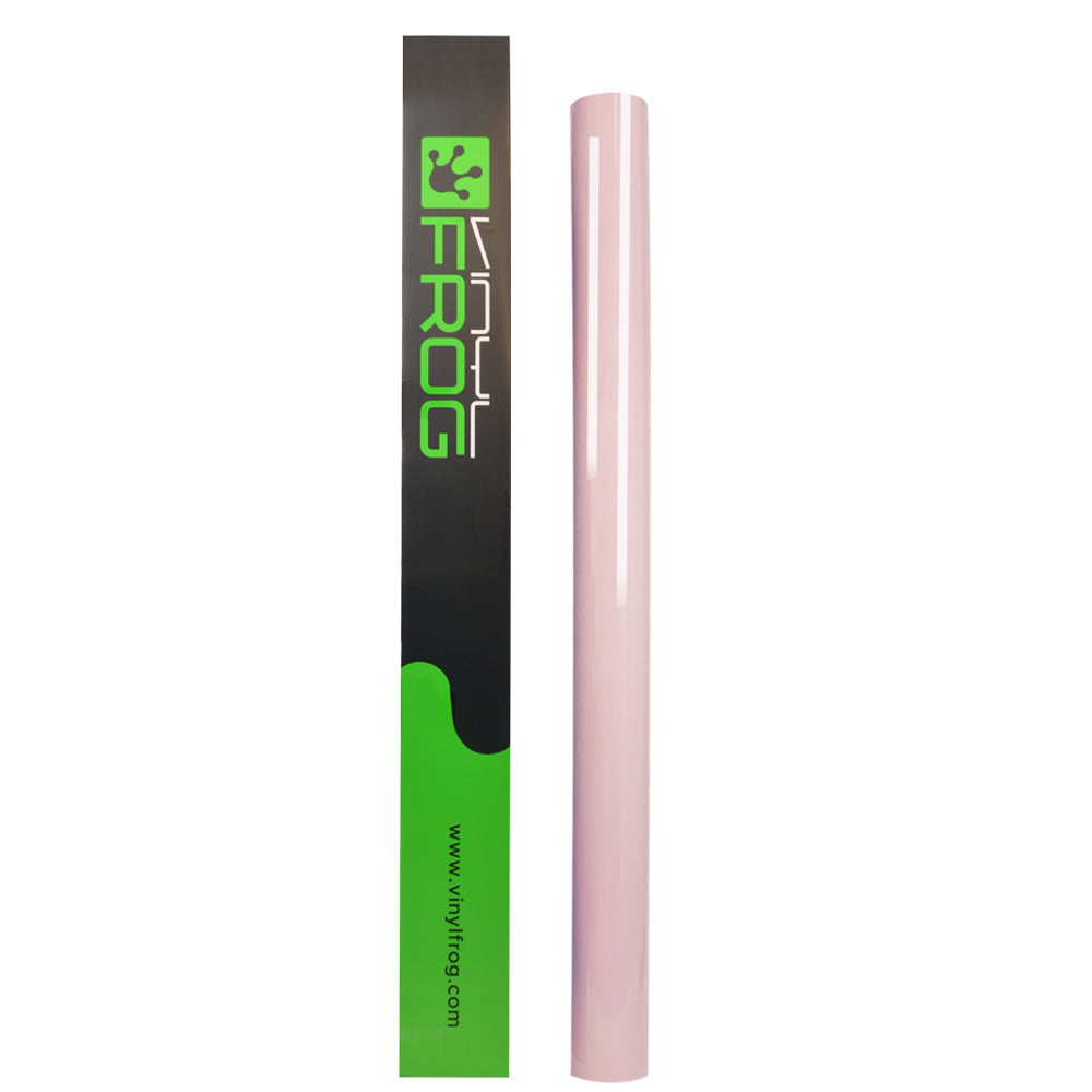Super Glossy Pale Pink Vinyl Wrap