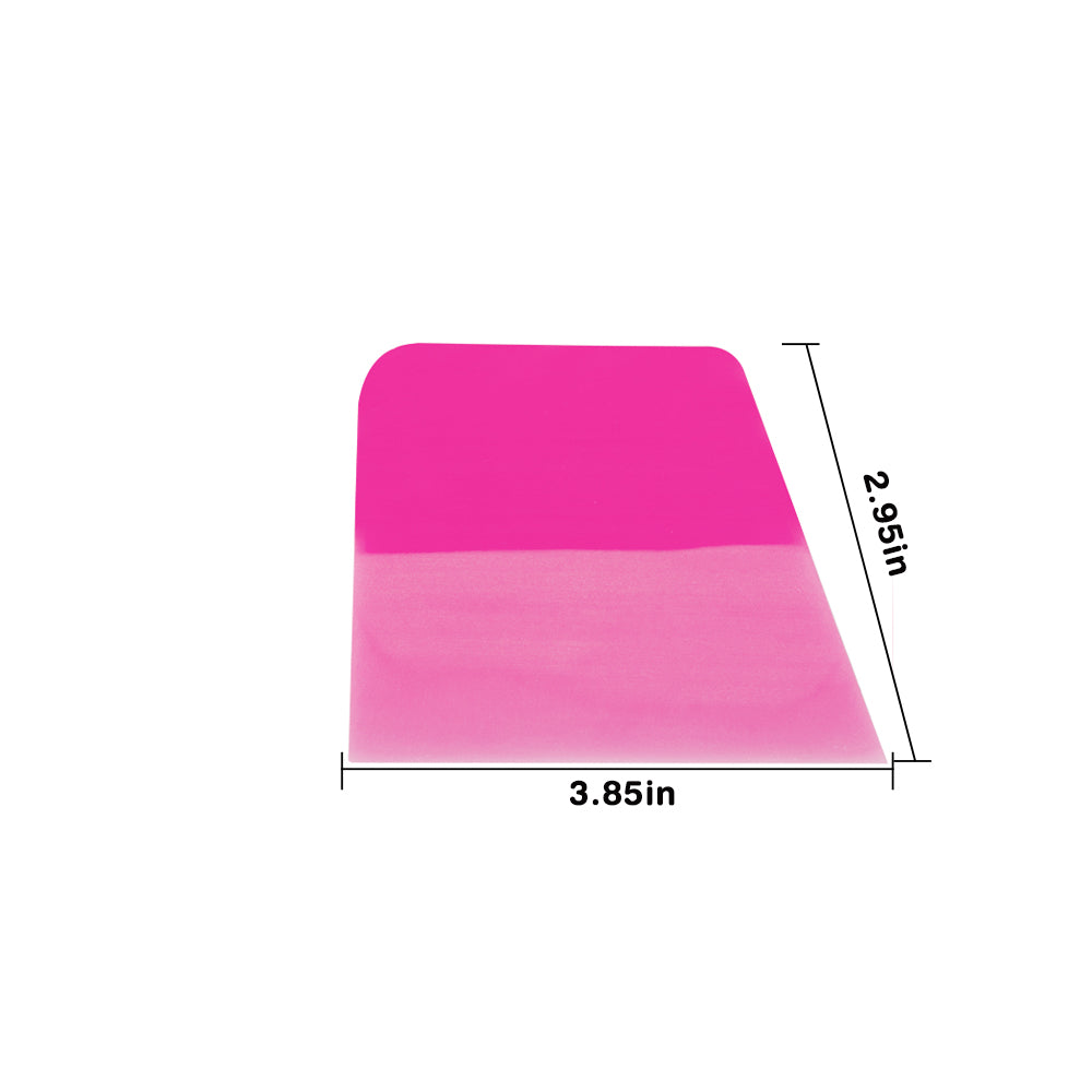 Pink PPF Squeegee for Car Vinyl Paint Film Installation